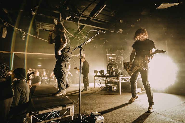 Wage War performing in Adelaide at The Gov
